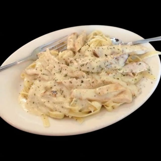Fettuccine Alfredo.