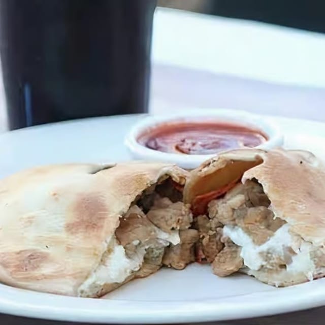 Meat Calzone.