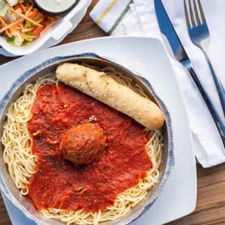 Spaghetti Marinara-Lunch